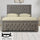 Milano Plain Border Luxury Bed