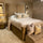 Yves Coffee Premium Panelled Bed