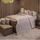 Zana Coffee Luxury Panelled Bed