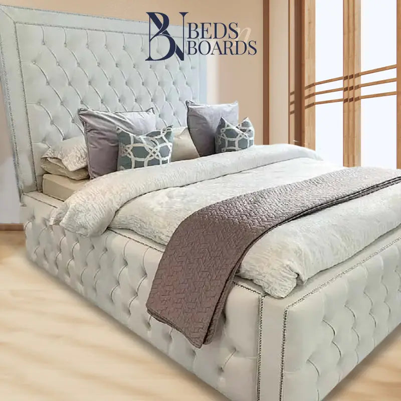 Beaded Sheraton Bed Only Furniture