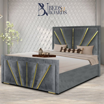 2025 Gold strip  Luxury Bed