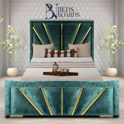 2025 Gold strip  Luxury Bed