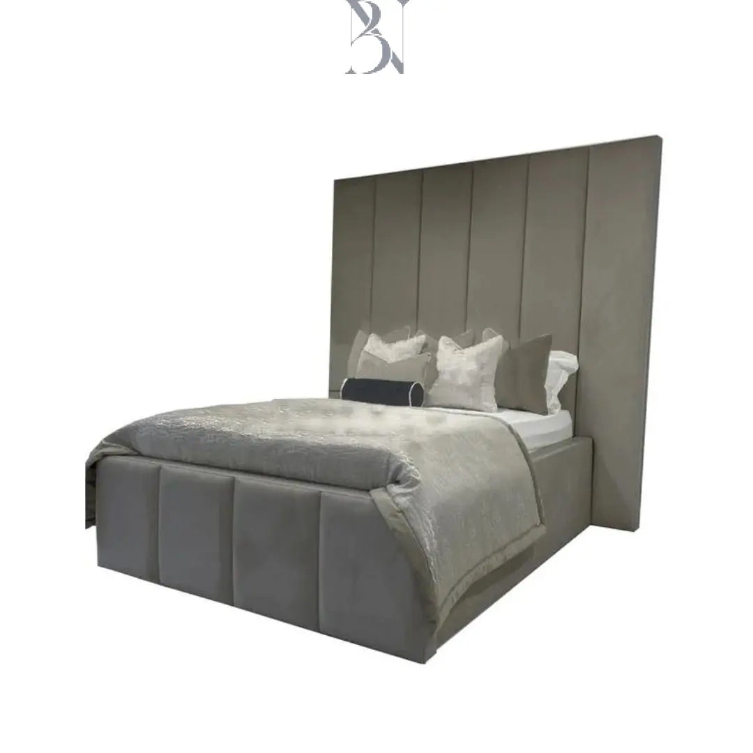 Rosie Panelled Upholstered Bed Frame