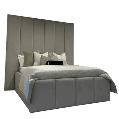 Rosie Panelled Upholstered Bed Frame