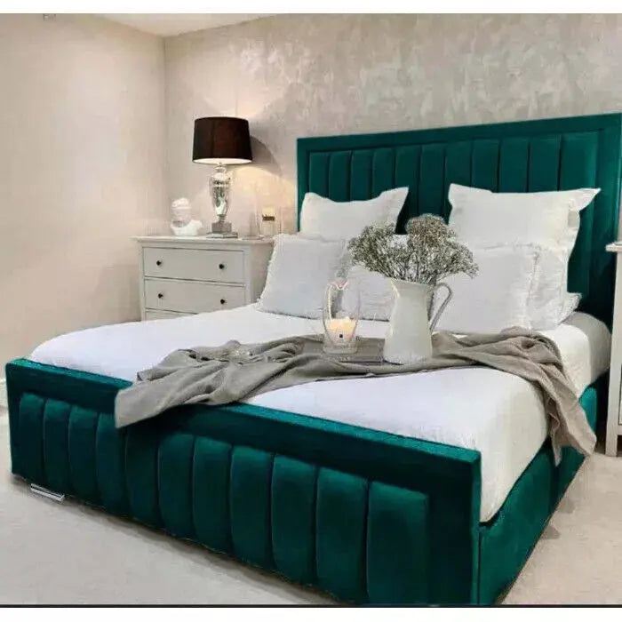 Stylish New Elegant Milano Upholstered Bed